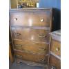 Image 2 : 4 DRAWER ANTIQUE DRESSER