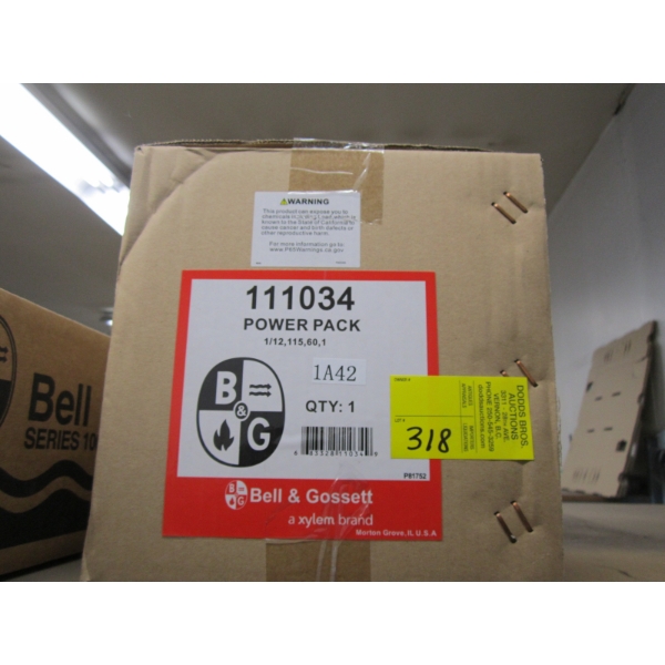 POWERPACK 1/12,115,60,1 BY BELL & GOSSETT
