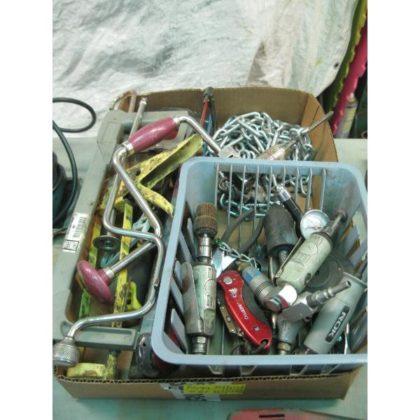 MISC. HAMMERS, CHAIN, AIR TOOLS, ETC.