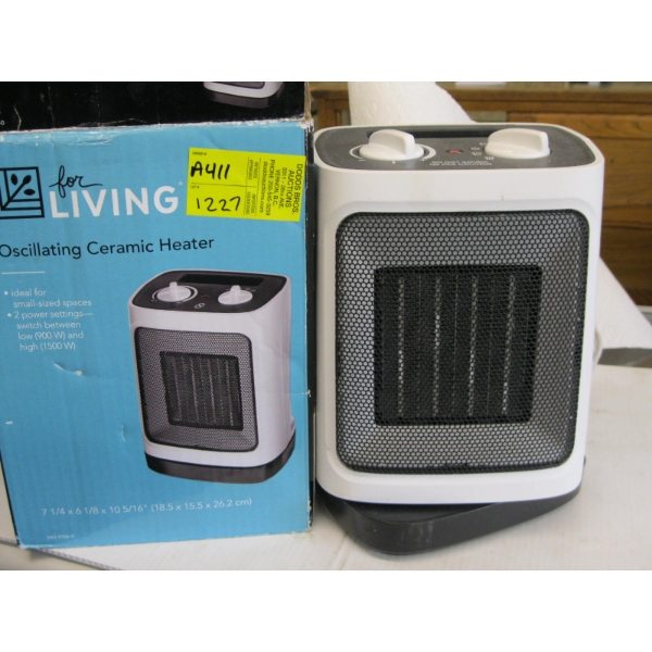 OSCILLATING CERAMIC HEATER