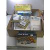 Image 2 : ASST. RAILROAD ACCESS. & BOX OF ASST. "AS IS" TRAIN CARS & ENGINES