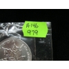 Image 3 : 2 - 2001 CDN MAPLE LEAF 1 OZ. .999 SILVER COINS (TAX EXEMPT)