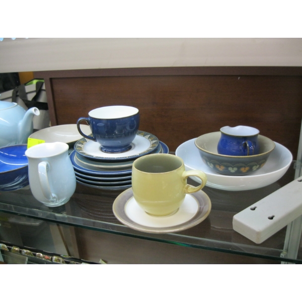 LG. ASST. DENBY DISHWARE - VARIOUS COLORS