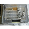 Image 5 : 3 STORAGE CONTAINERS W/ASST. CONTENTS & A BOX W/TUNE UP ANALYZER & ASST. SAWBLADES
