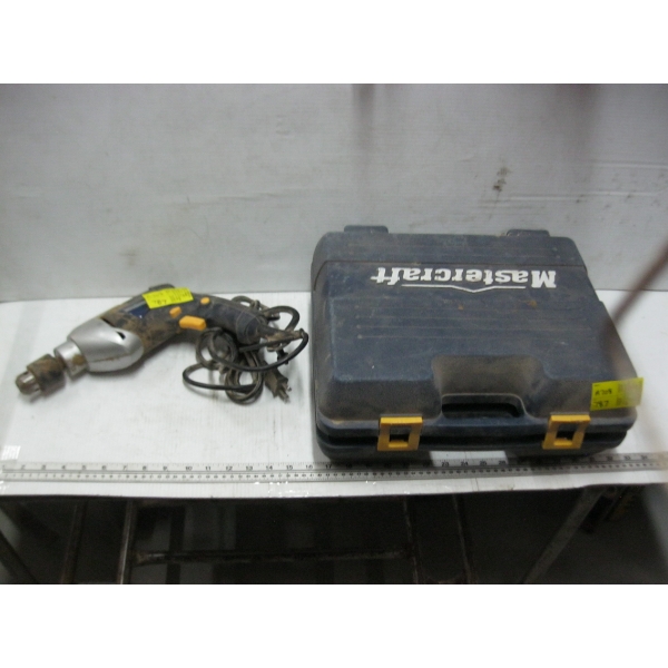 MASTERCRAFT DRILL W/CASE & ACCESS.