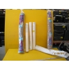 Image 1 : 2 ROLLS OF ALL PURPOSE BURLAP, 3 ROLLS OF WALL LINER & ROLL OF WHITE FABRIC