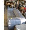 Image 2 : GREY LEATHER SOFA