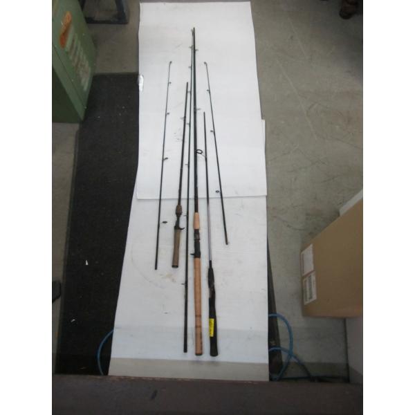 3 FISHING RODS