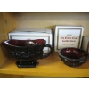 Image 4 : LG. LOT OF RED AVON 1976 CAPE COD COLLECTION DISHES