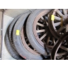 Image 4 : WOODEN SPOKED RIMS - SOME W/TIRES