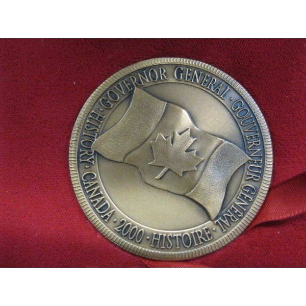 MILLENIUM MILLENIER TOKEN - GOVERNOR GENERAL HISTORY OF CANADA