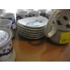 Image 4 : SM. CHINA TEA SET W/ASIAN DESIGN, TEAPOT, ETC.