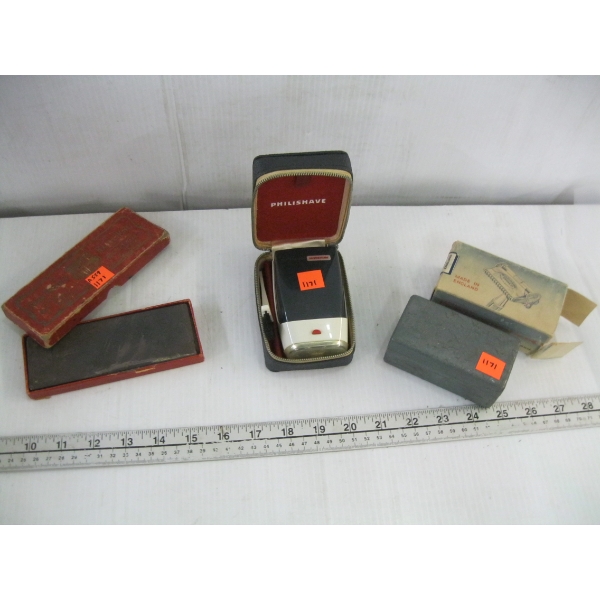 VINTAGE RAZORS AND STONE