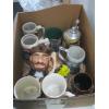 Image 3 : 2 BOXES OF MISC. SERVING TRAYS, MUGS, ETC.