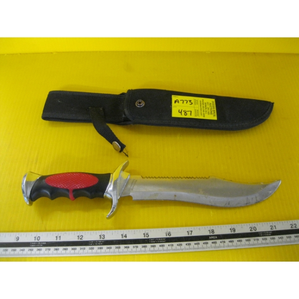 LG. KNIFE IN SHEATH