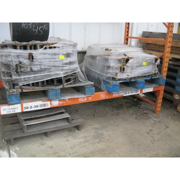 2 LG. PALLETS OF HEAVY DUTY CHAIN