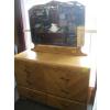Image 7 : 3 PIECE 1940s WATERFALL BEDROOM SUITE