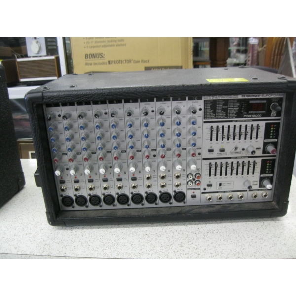 BERRINGER EURO POWER PMH2000 6 CHANNEL MIXER