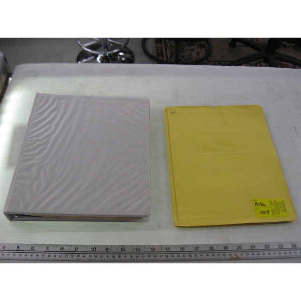 BINDER & FOLDER OF ASST. STAMPS