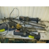 Image 1 : 2 LINCOLN CORDLESS GREASE GUNS W/2 CHARGES, 1 BATTERY WORKS/1 BATTERY 'AS IS'