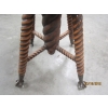 Image 3 : BALL & CLAW BARLEY TWIST LEG PIANO STOOL