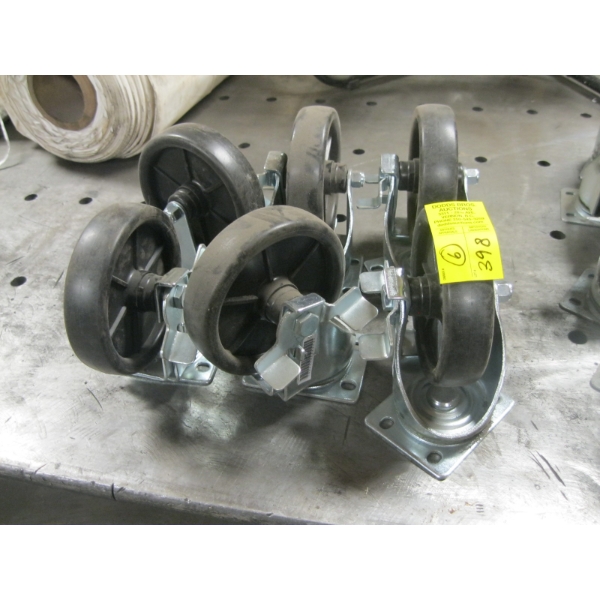 6 - 5" CASTORS