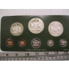 Image 2 : 1978 8 COIN PROOF SET OF TRINIDAD, TOBAGO - SOME COINS STERLING SILVER