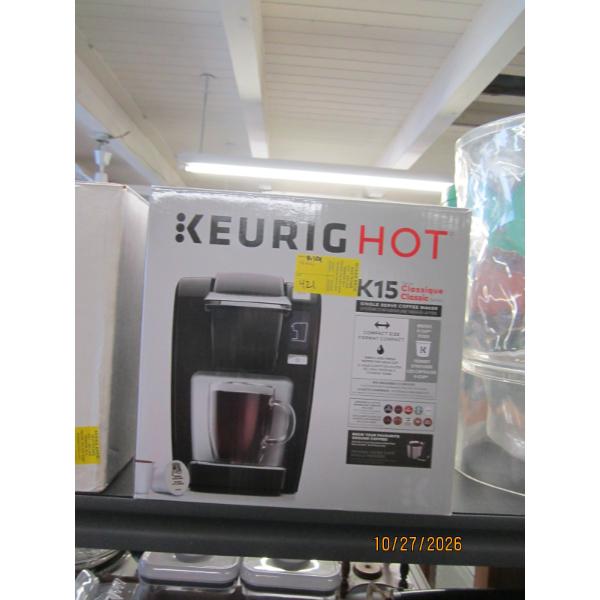 NEW KEURIG CLASSIC COFFEEMAKER