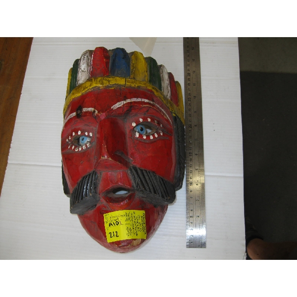 GUATEMALAN CARVED MASK
