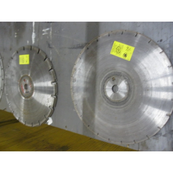 5 - 12" DIAMOND CUTTING BLADES