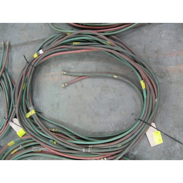 75' OF OXY ACETYLENE HOSE