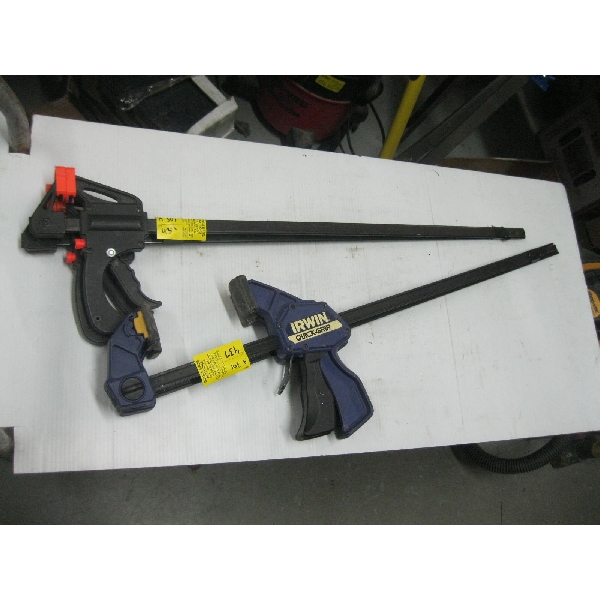 4 QUICK GRIP CLAMPS