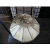 Image 2 : STAIN GLASS HANGING LIGHT FIXTURE
