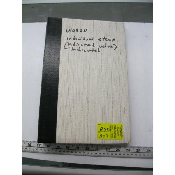 BINDER OF WORLD STAMPS