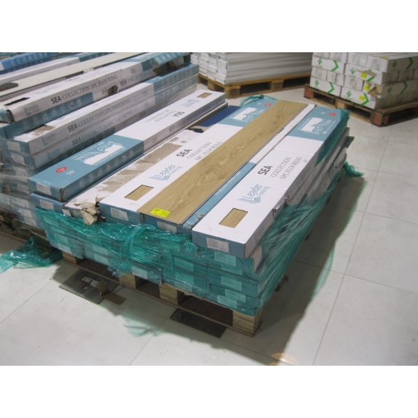 28 BOXES OF SEA COLLECTION "WAIKIKI" VINYL PLANK FLOORING