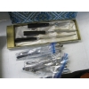 Image 3 : CARVING SET & A SILVERPLATE CUTLERY SET - CASED