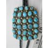 Image 1 : TURQUOISE & SILVER NAVAJO BOLO TIE
