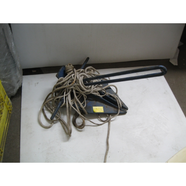 BOAT ANCHOR & ROPE