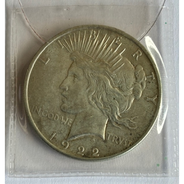 USA 1922 $1 COIN