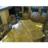 Image 2 : DINING TABLE W/6 UPHOLSTERED CHAIRS