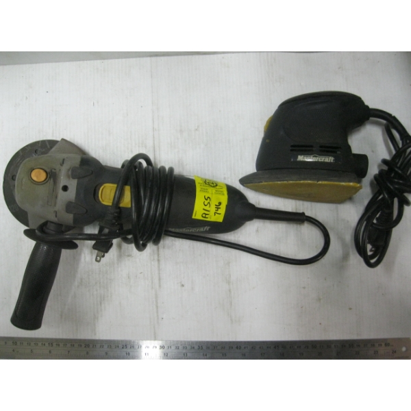 MASTERCRAFT ANGLE GRINDER & SANDER