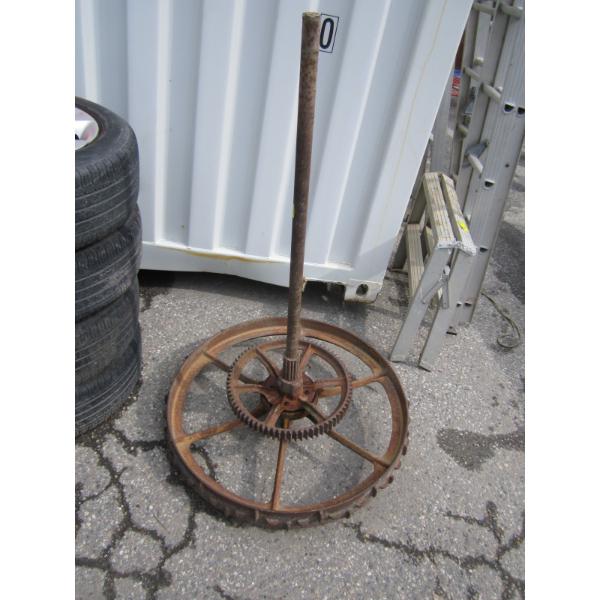 YARD ART WHEEL