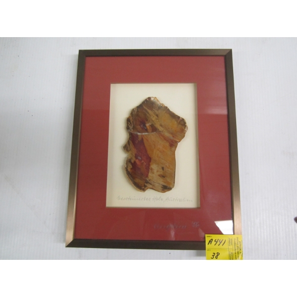 FRAMED POLISHED ROCK