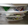Image 2 : PLASTIC 3 DRAWER CABINET W/MISC. ITEMS