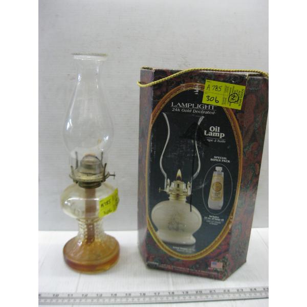 2 OIL LAMPS