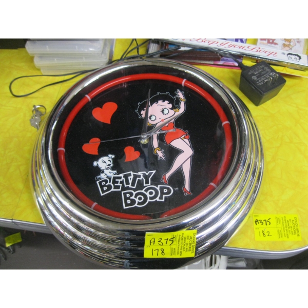 BETTY BOOP CLOCK