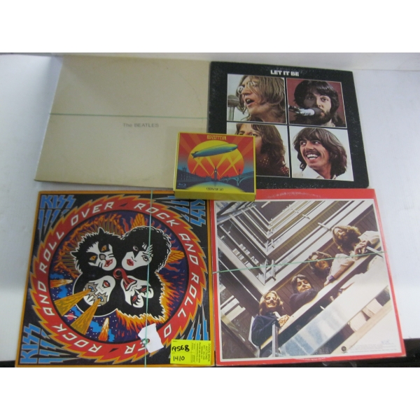 LED ZEPPLIN CD SET & ASST. RECORDS