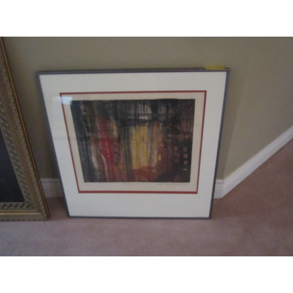 FRAMED NUMBERED PRINT "BELFAST"