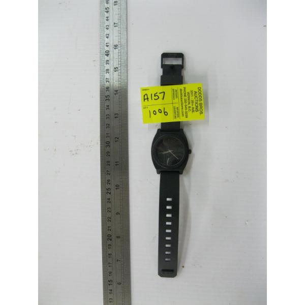 MENs BLACK NIXON WATCH