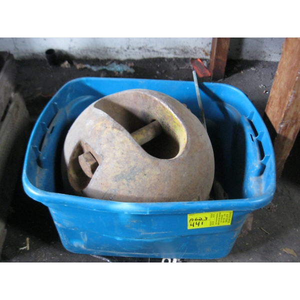 WEIGHTED WRECKING BALL??